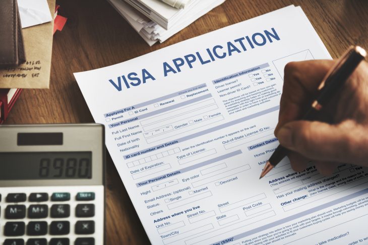 thủ tục xin visa nhập cảnh cho người nước ngoài